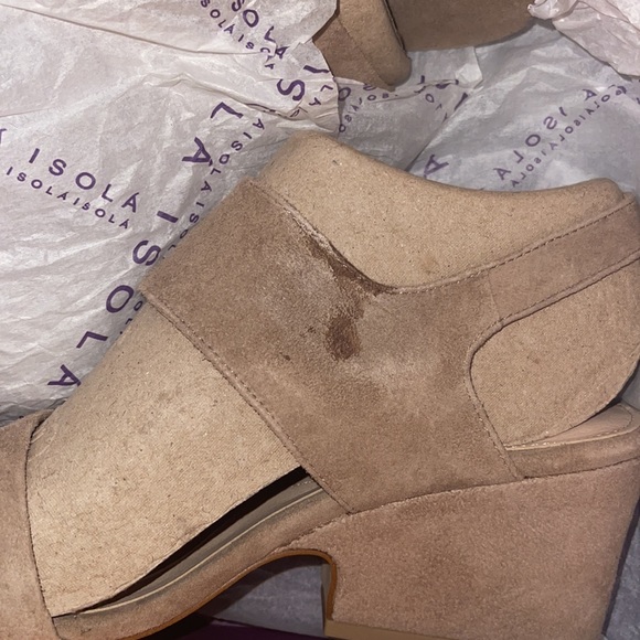 Women's Isola Landra Slingback Sandal, Barley, 9.5 - Picture 3 of 3